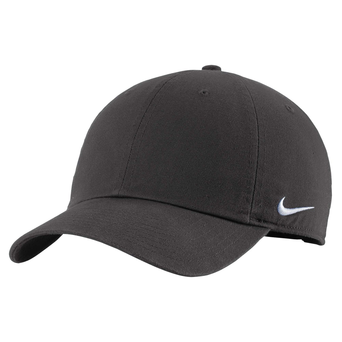White Ball Caps - Nike - Comfortable Cotton Twill