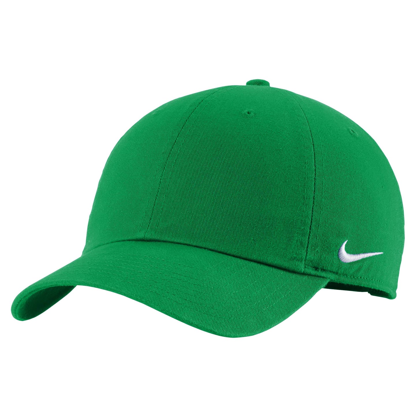 White Ball Caps - Nike - Comfortable Cotton Twill