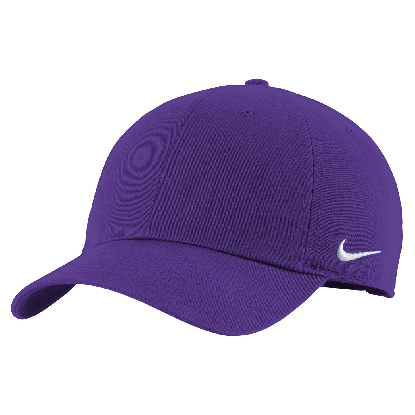 White Ball Caps - Nike - Comfortable Cotton Twill