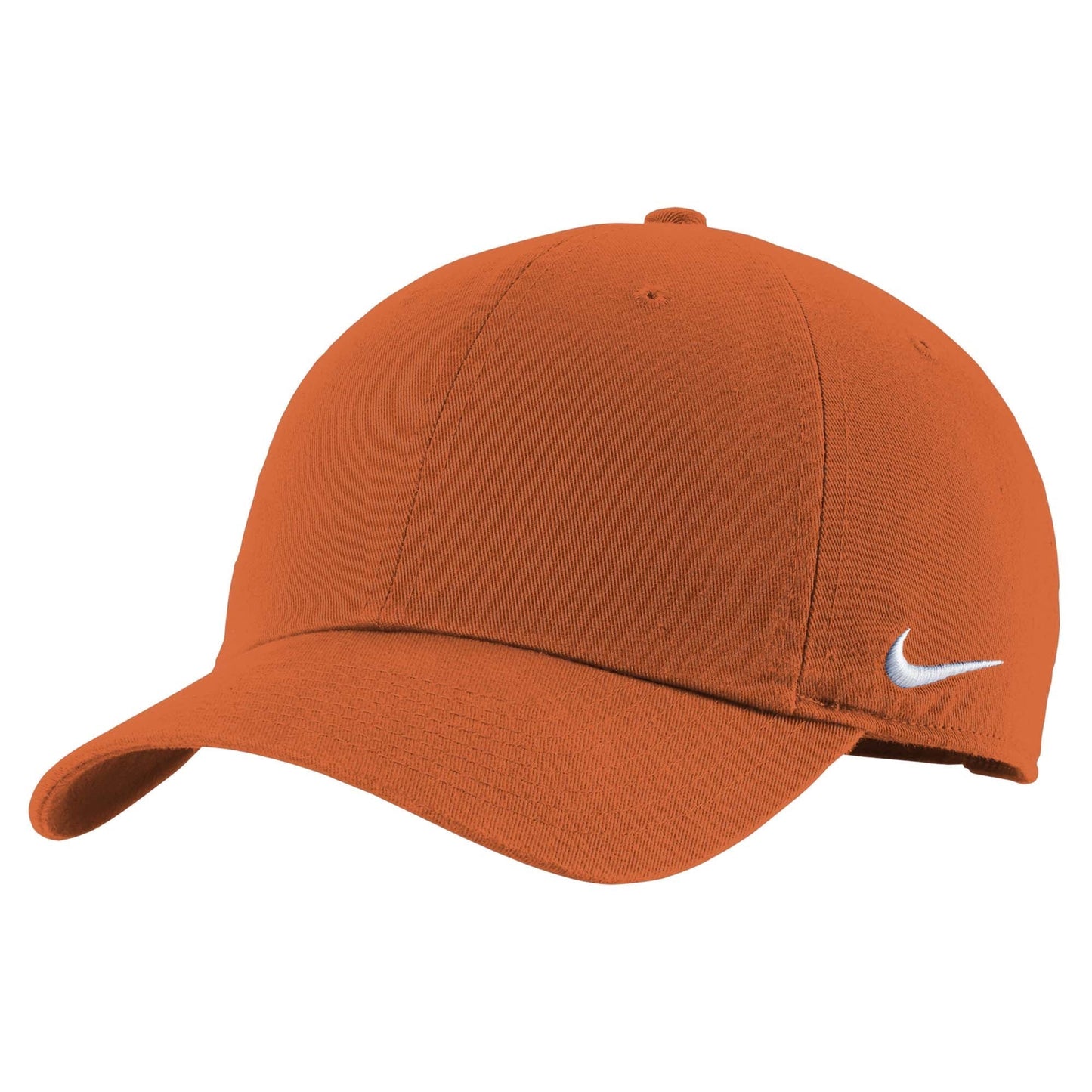 White Ball Caps - Nike - Comfortable Cotton Twill