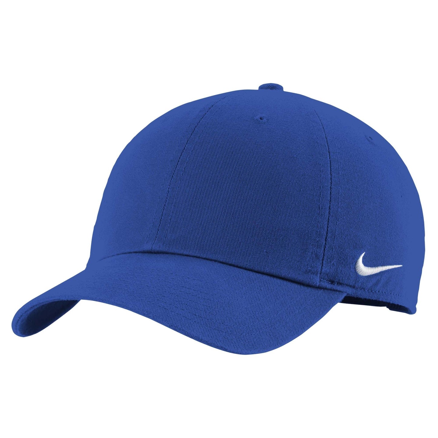 White Ball Caps - Nike - Comfortable Cotton Twill