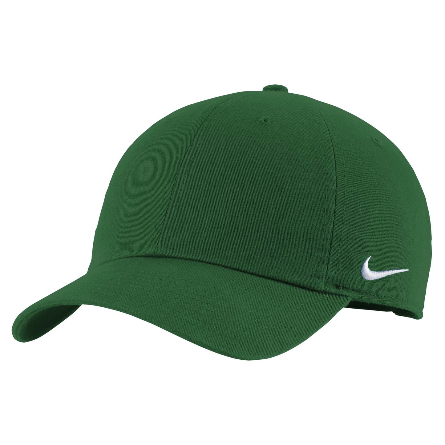 White Ball Caps - Nike - Comfortable Cotton Twill