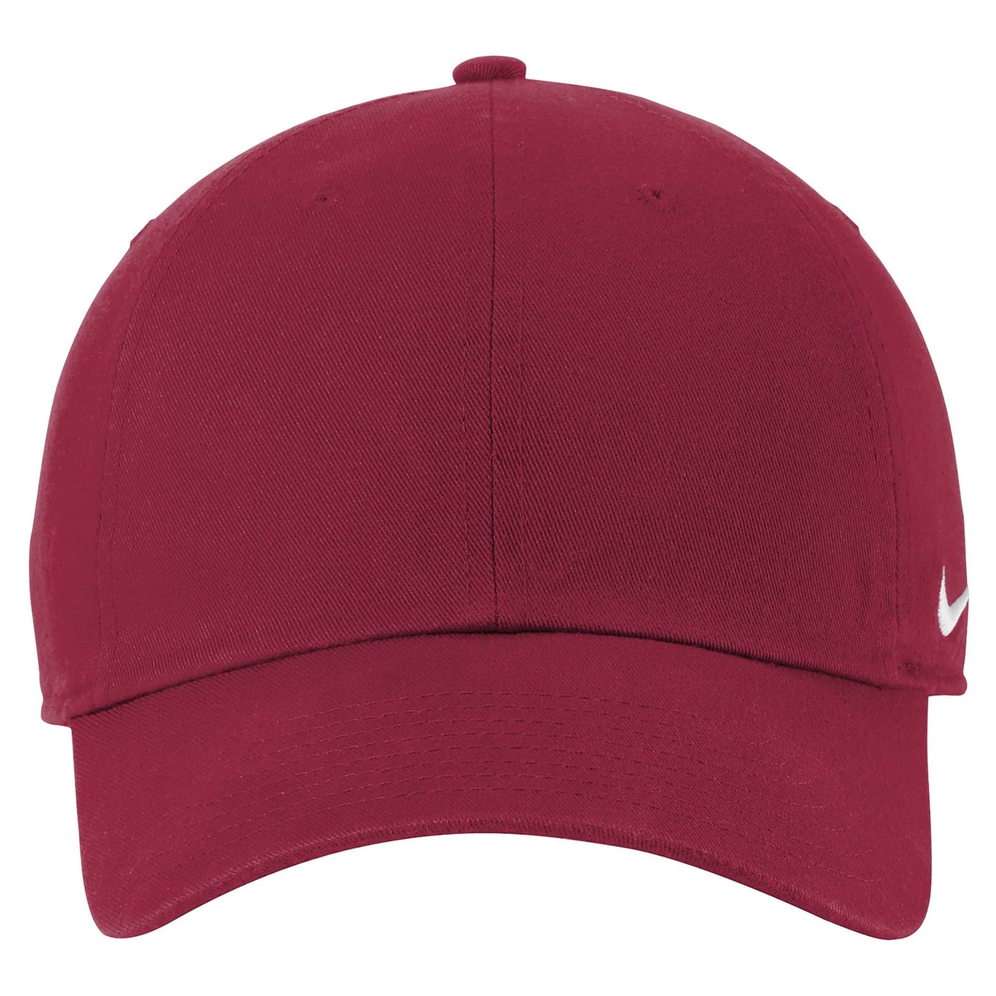 White Ball Caps - Nike - Comfortable Cotton Twill
