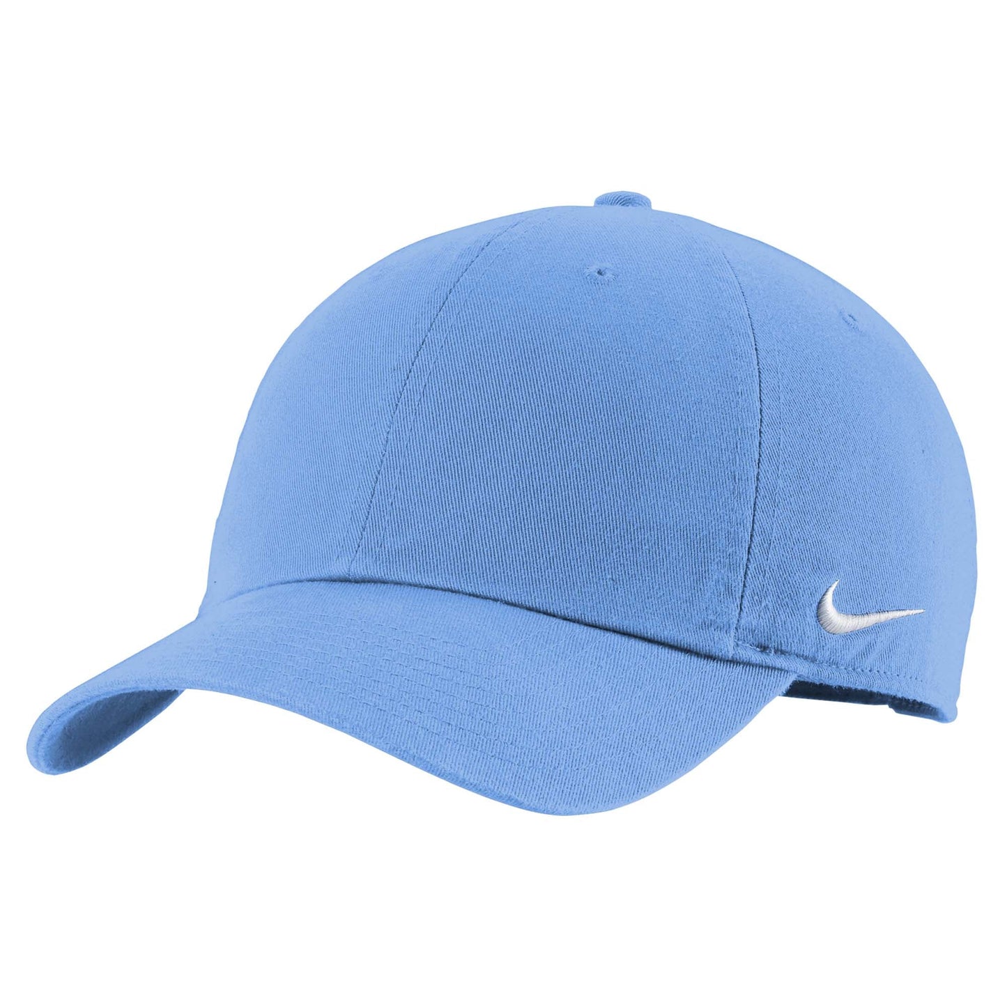 White Ball Caps - Nike - Comfortable Cotton Twill