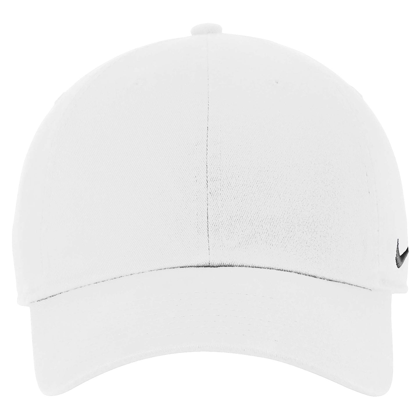White Ball Caps - Nike - Comfortable Cotton Twill