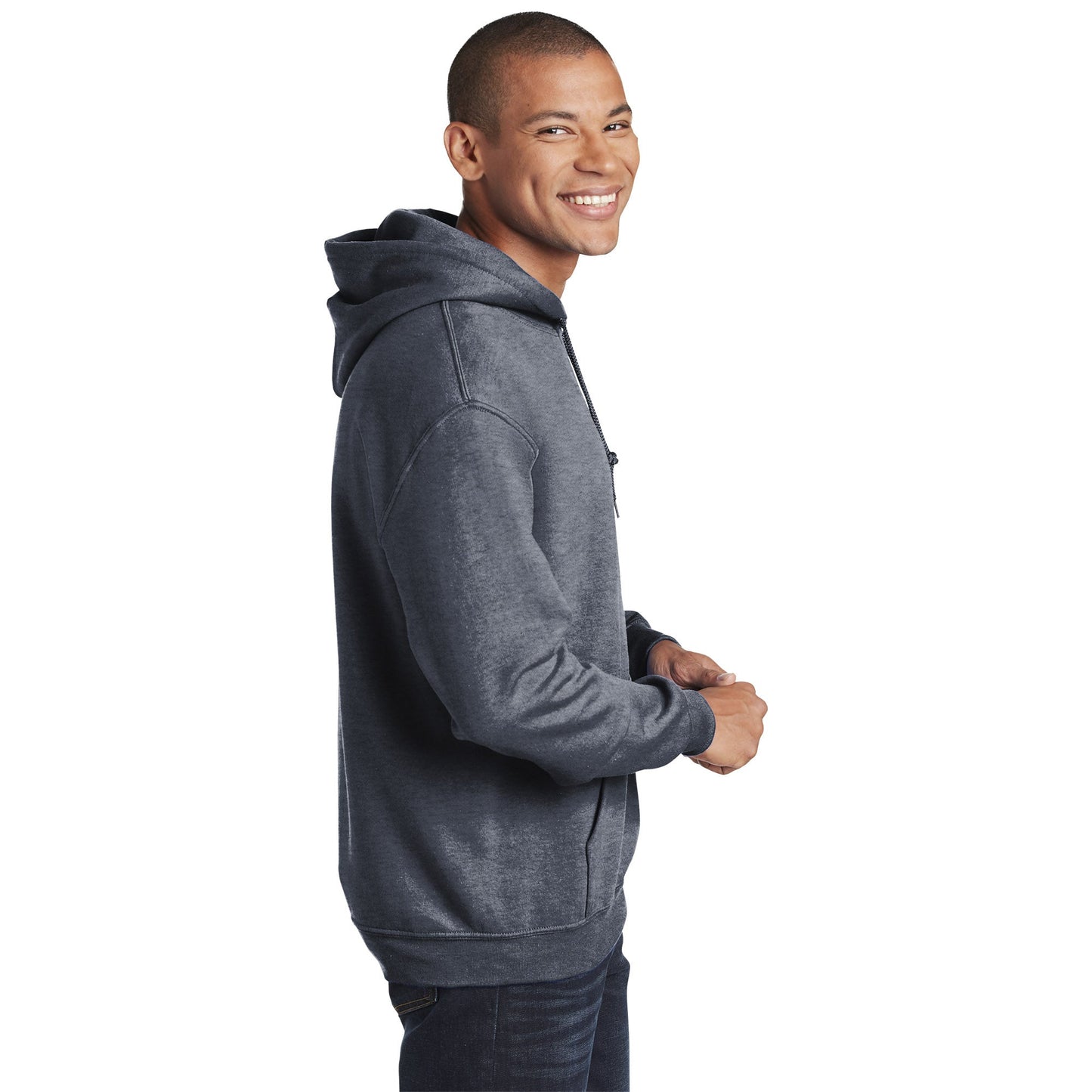 Safety Pink Sweatshirt - Gildan - Cozy Design - Warm Fabric