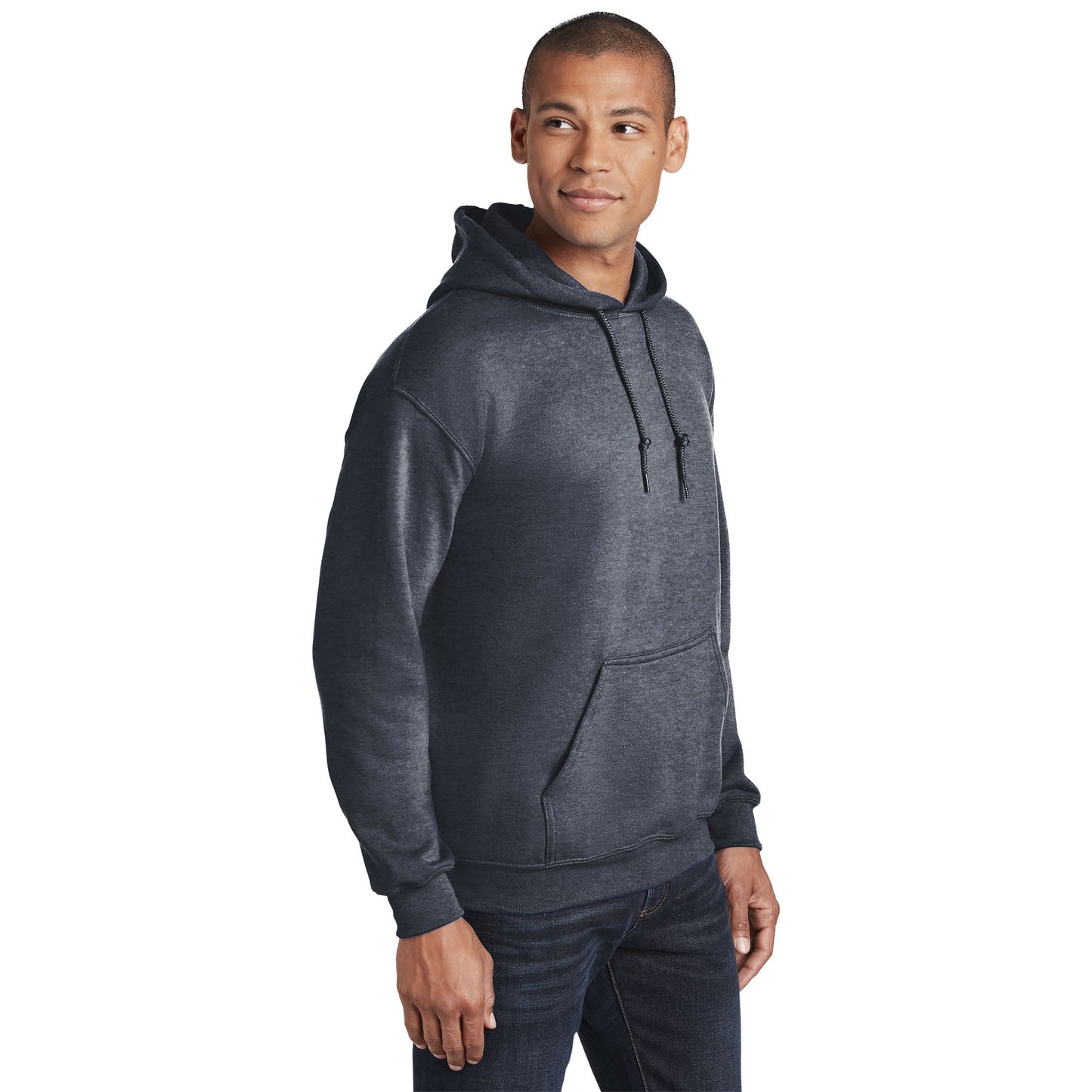 Safety Pink Sweatshirt - Gildan - Cozy Design - Warm Fabric