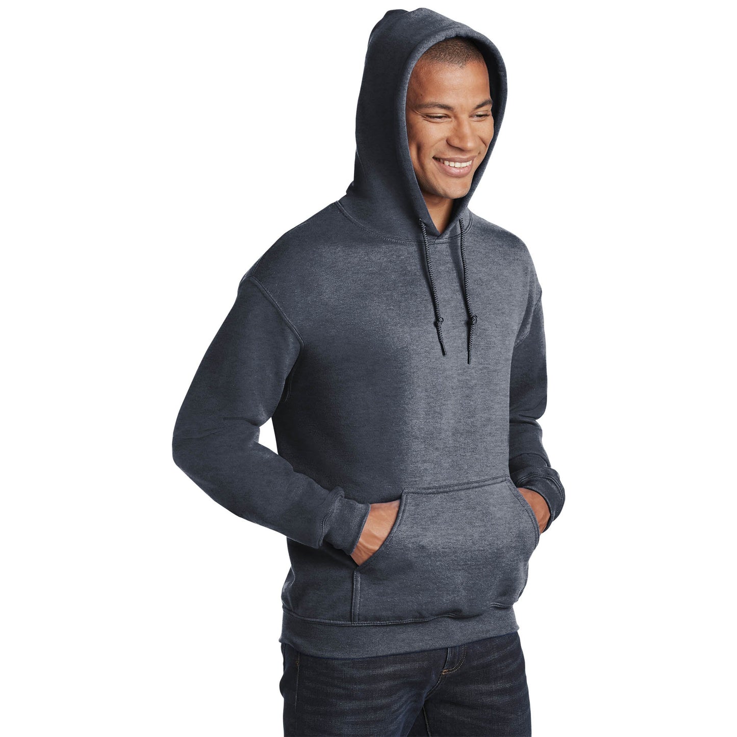 Safety Pink Sweatshirt - Gildan - Cozy Design - Warm Fabric