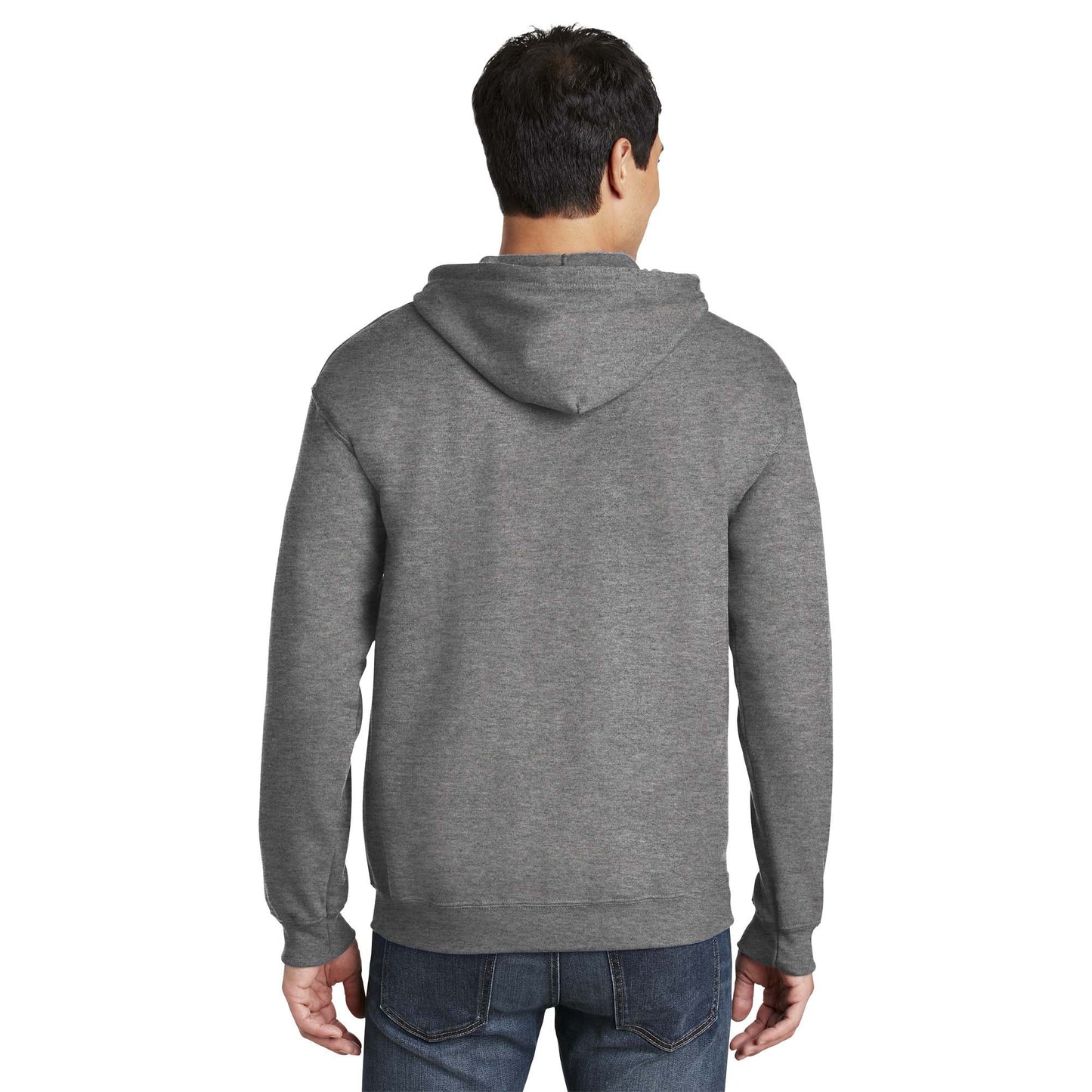 Dark Heather Grey Sweatshirt - Gildan - Cozy Material