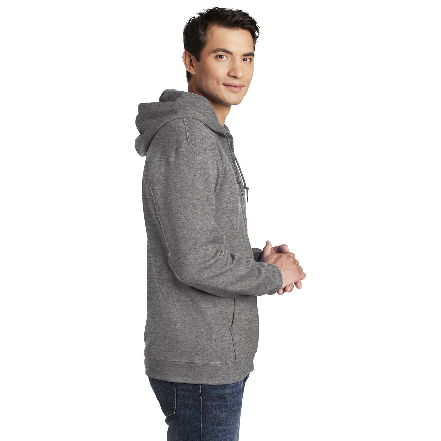 Dark Heather Grey Sweatshirt - Gildan - Cozy Material