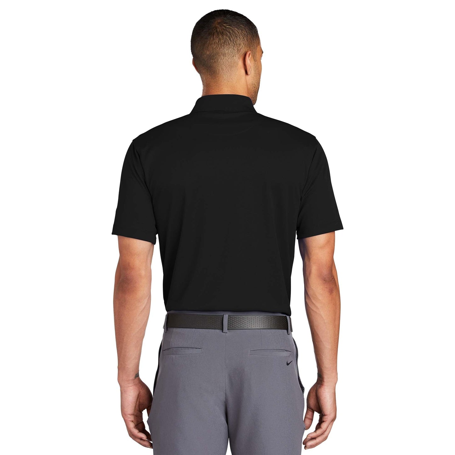 Black Polo Shirt - Nike - Dri-FIT Fabric