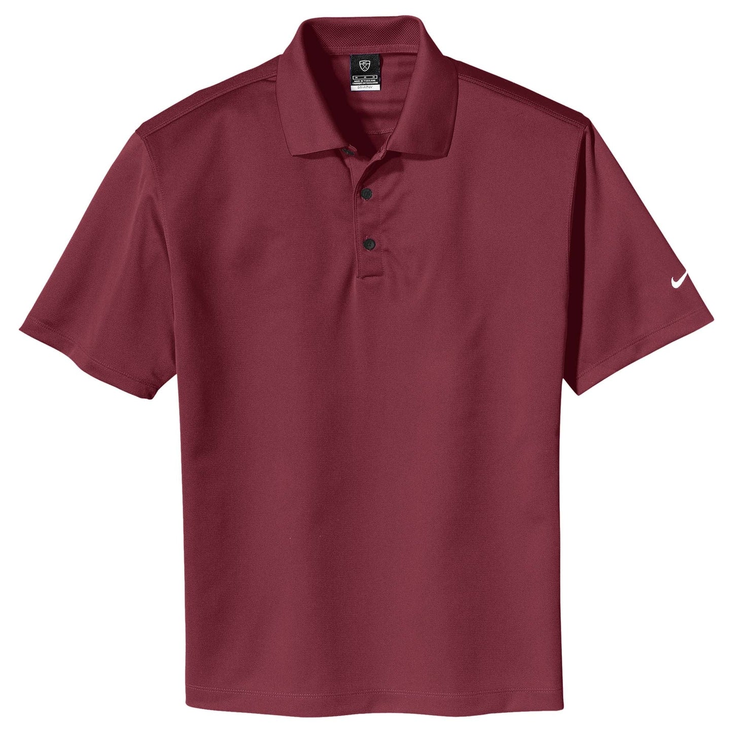 Black Polo Shirt - Nike - Dri-FIT Fabric