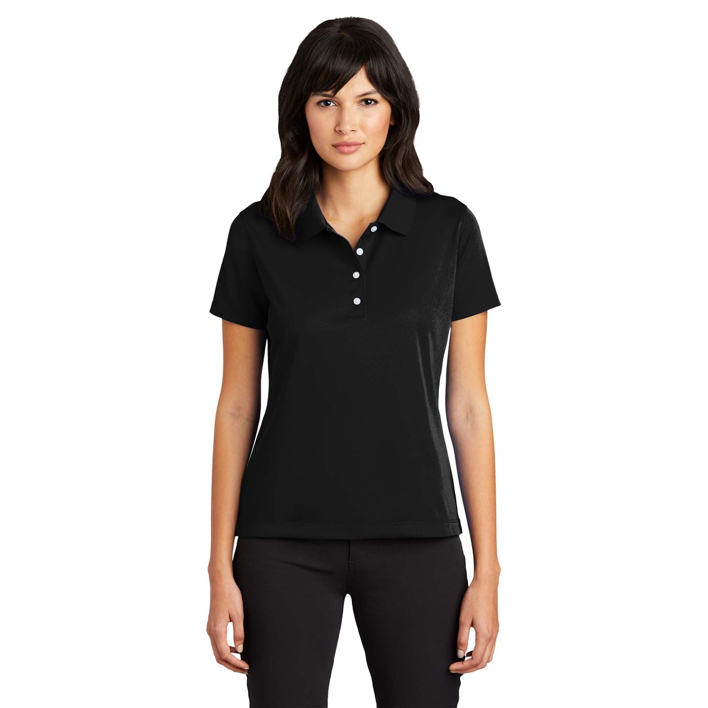 Black Polo Shirt - Nike - Dri-FIT Fabric