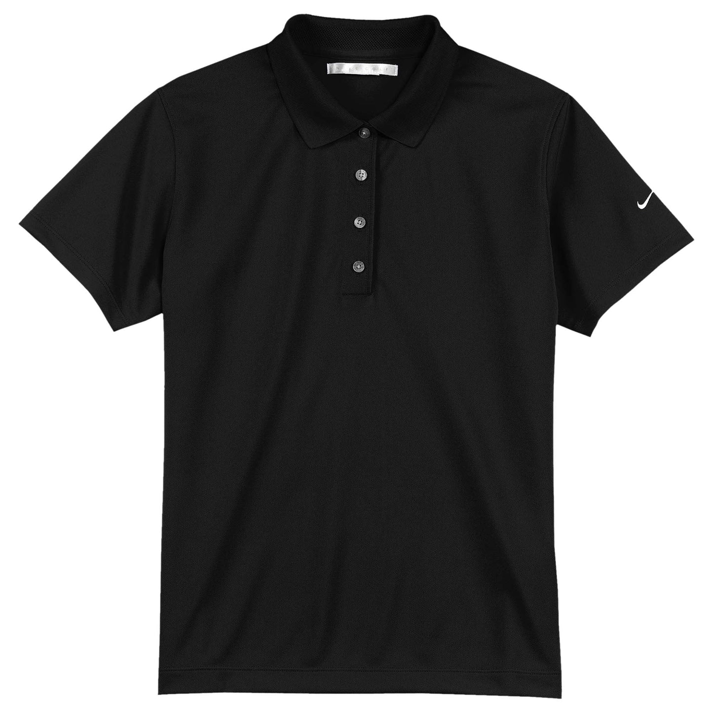 Black Polo Shirt - Nike - Dri-FIT Fabric