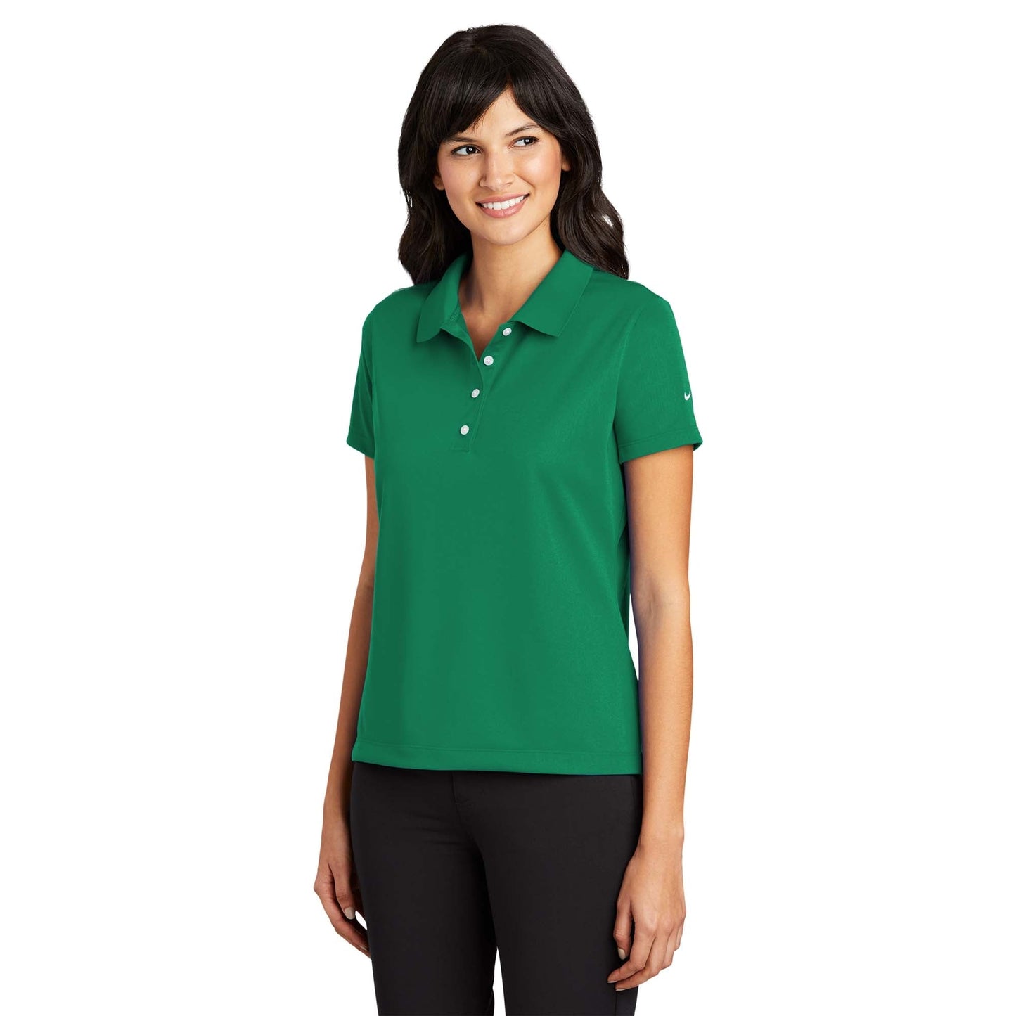 Black Polo Shirt - Nike - Dri-FIT Fabric