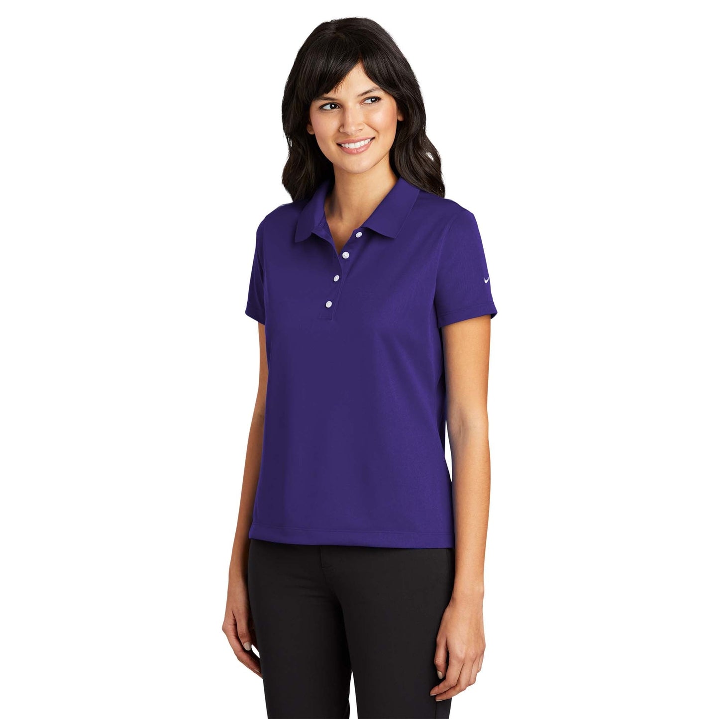 Black Polo Shirt - Nike - Dri-FIT Fabric