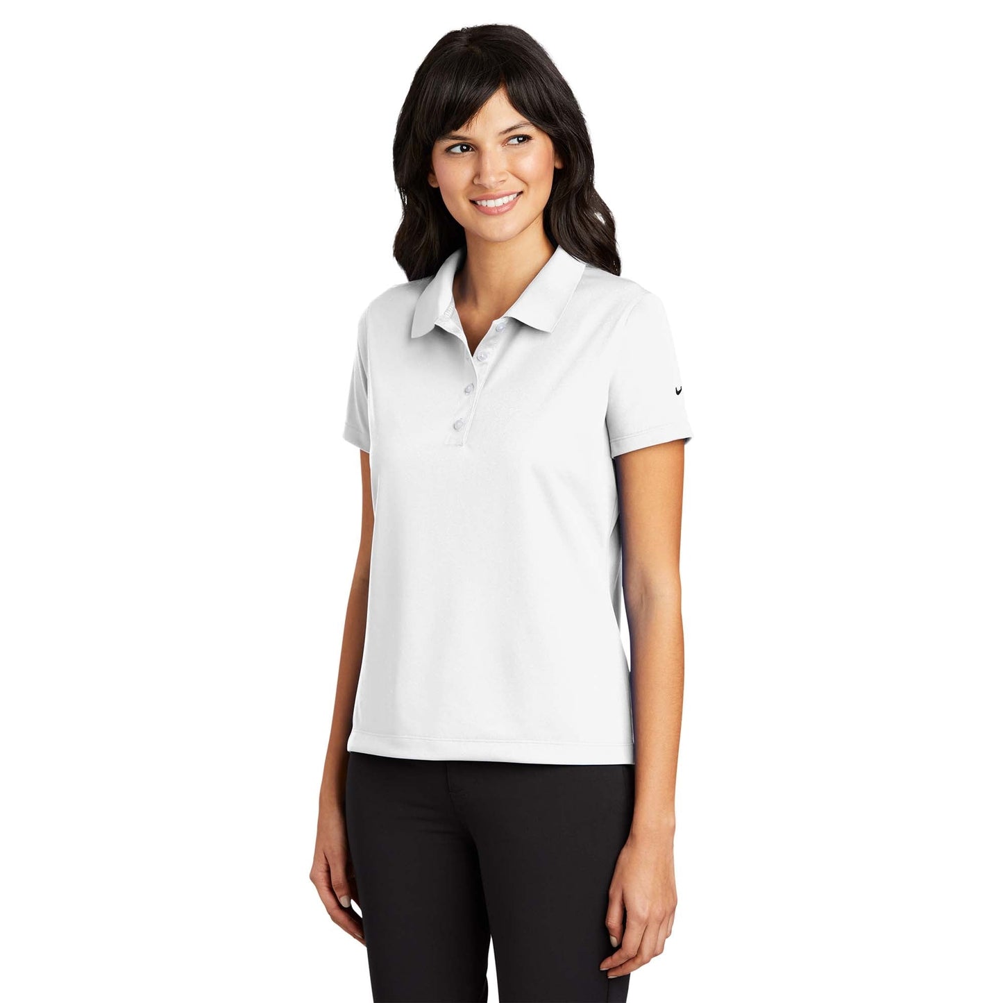Black Polo Shirt - Nike - Dri-FIT Fabric