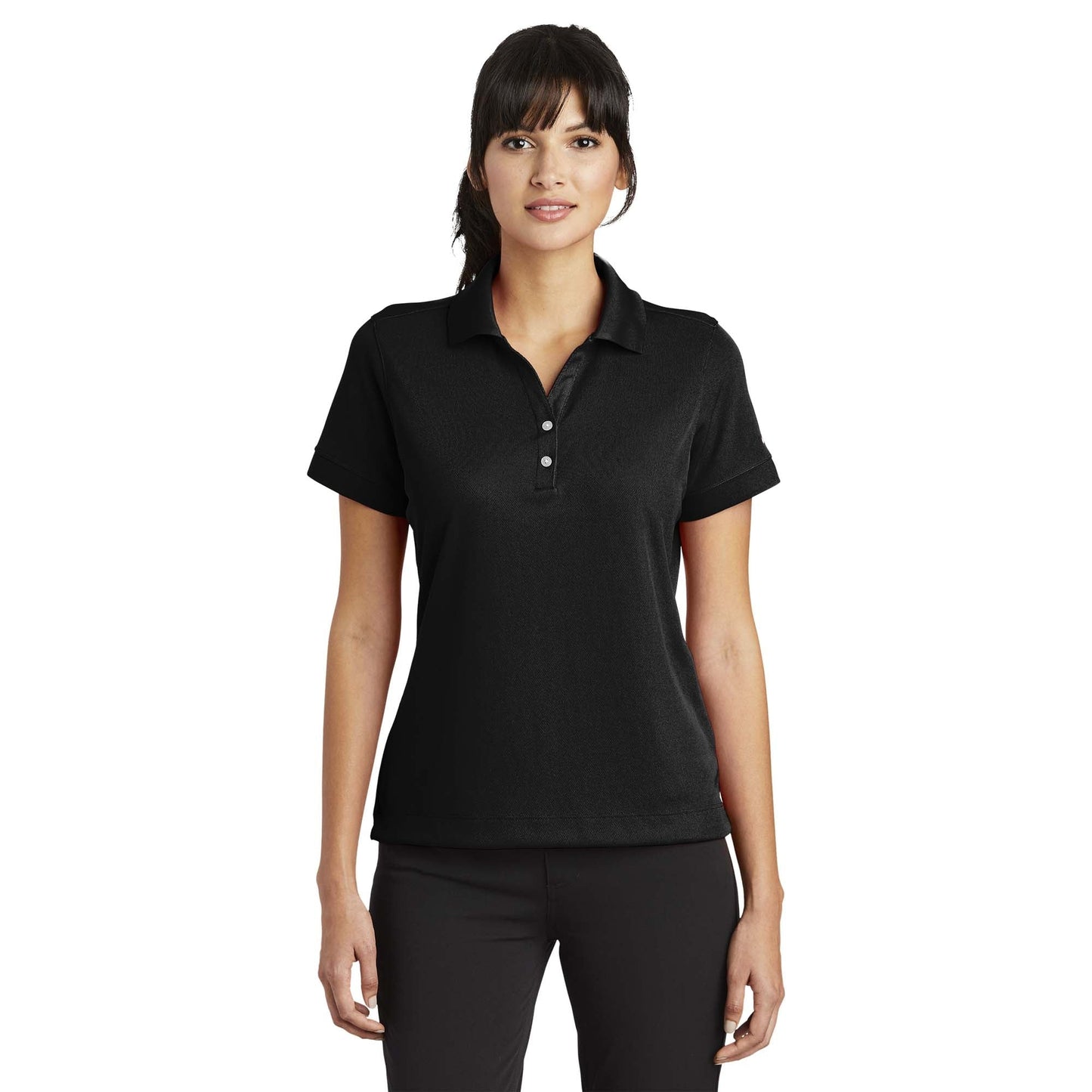 Black Polo Shirt - Nike - Dri-FIT Comfort Design