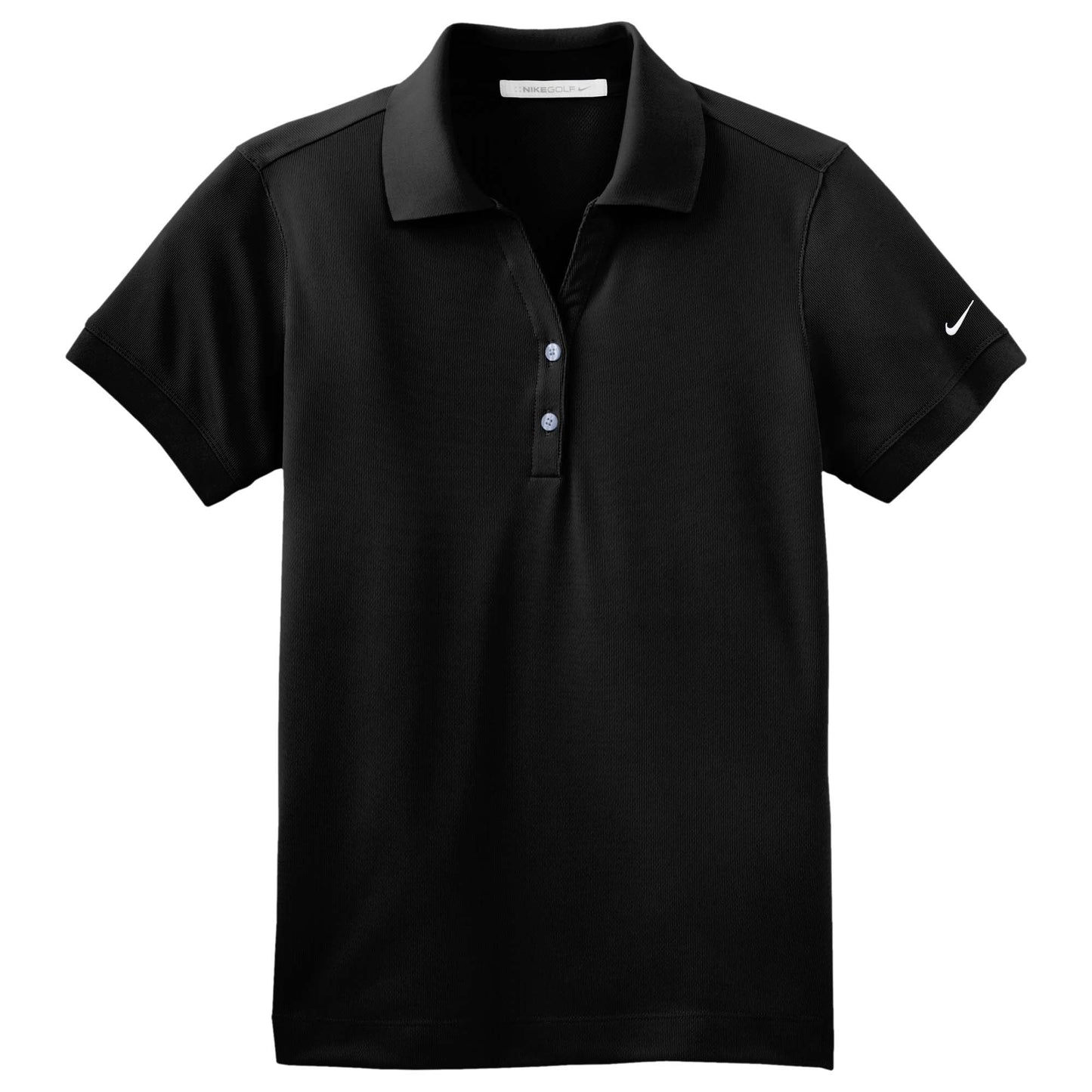 Black Polo Shirt - Nike - Dri-FIT Comfort Design