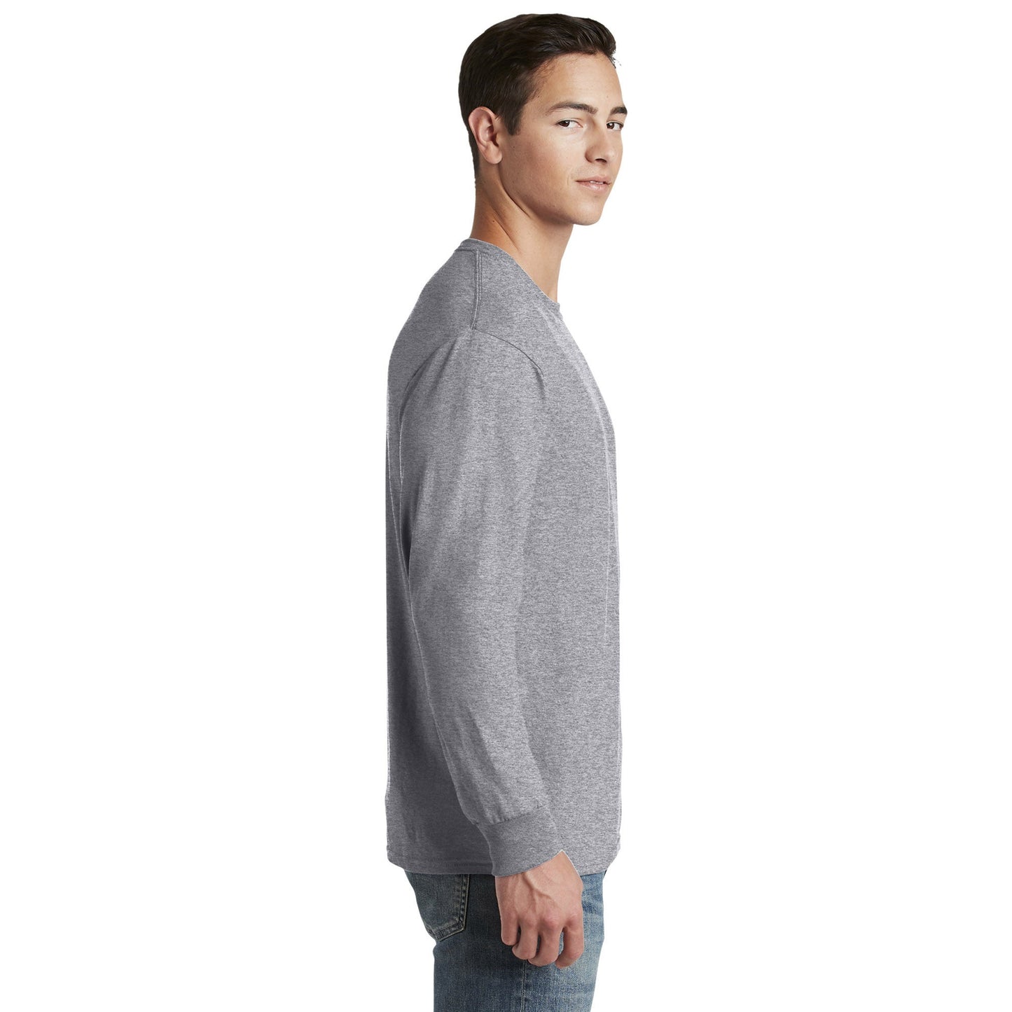 Navy T-Shirts - Jerzees - Soft Blend - Moisture Control