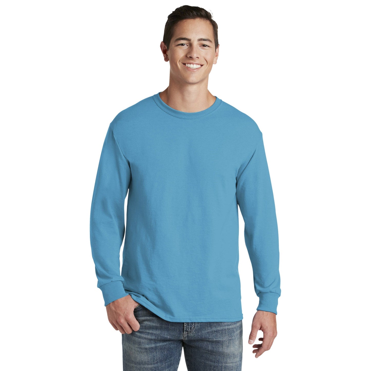 Navy T-Shirts - Jerzees - Soft Blend - Moisture Control
