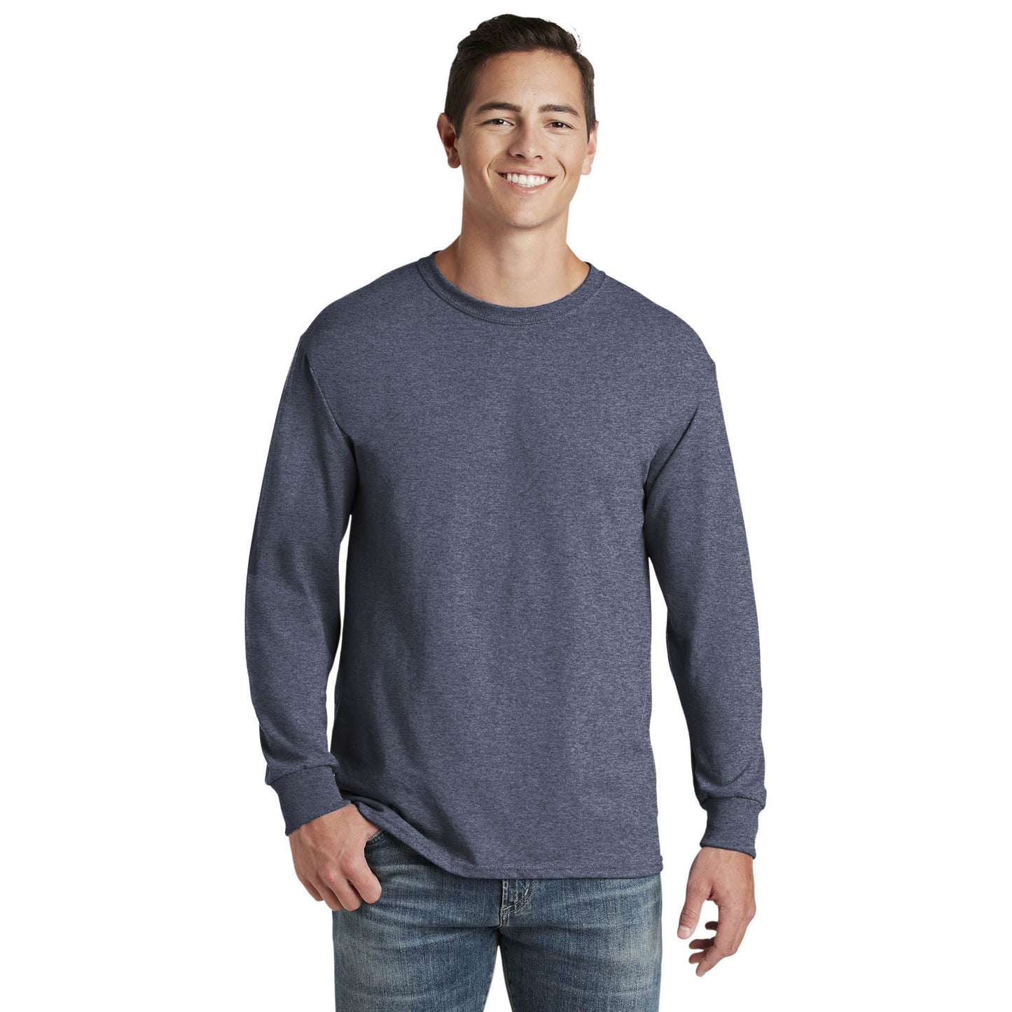 Navy T-Shirts - Jerzees - Soft Blend - Moisture Control