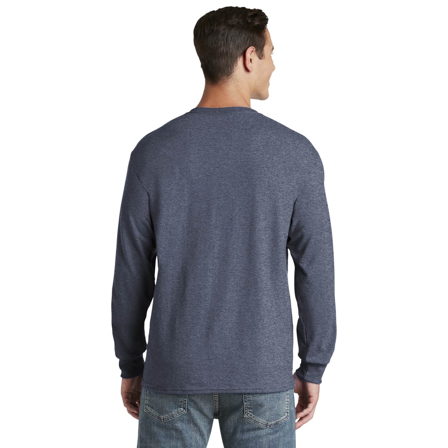 Navy T-Shirts - Jerzees - Soft Blend - Moisture Control
