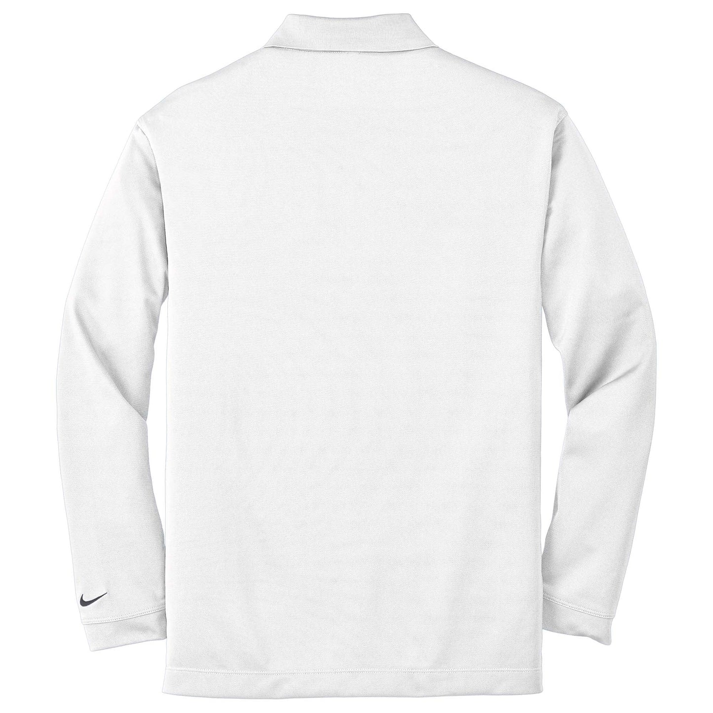 Anthracite Polo Shirt - Nike - Long Sleeve Comfort