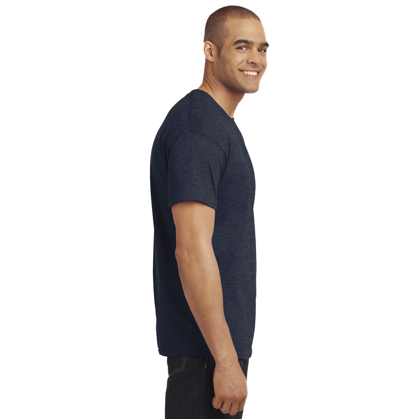 Light Steel T-Shirts - Hanes - Comfort Fit