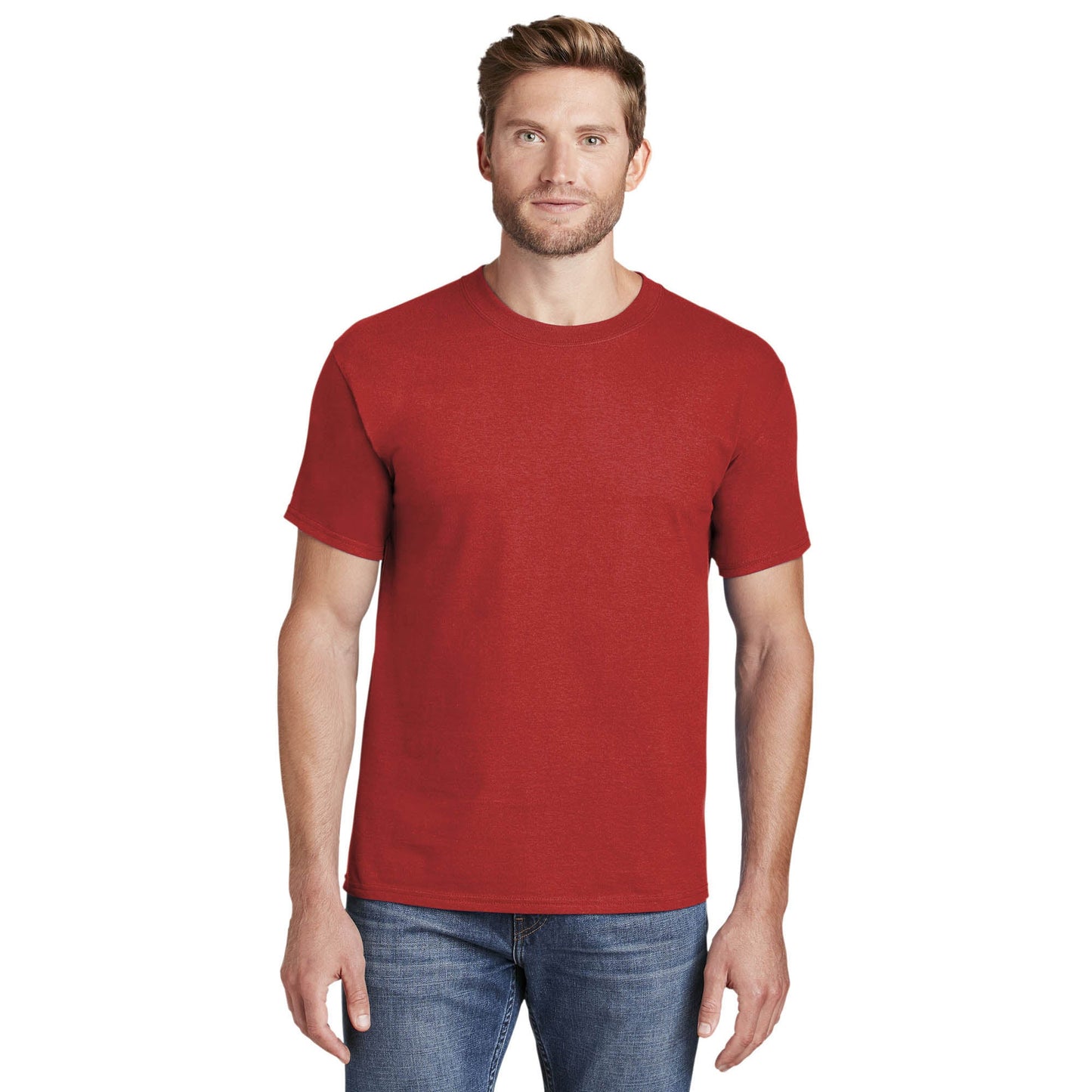 Orange T-Shirt - Hanes - Soft Cotton Blend
