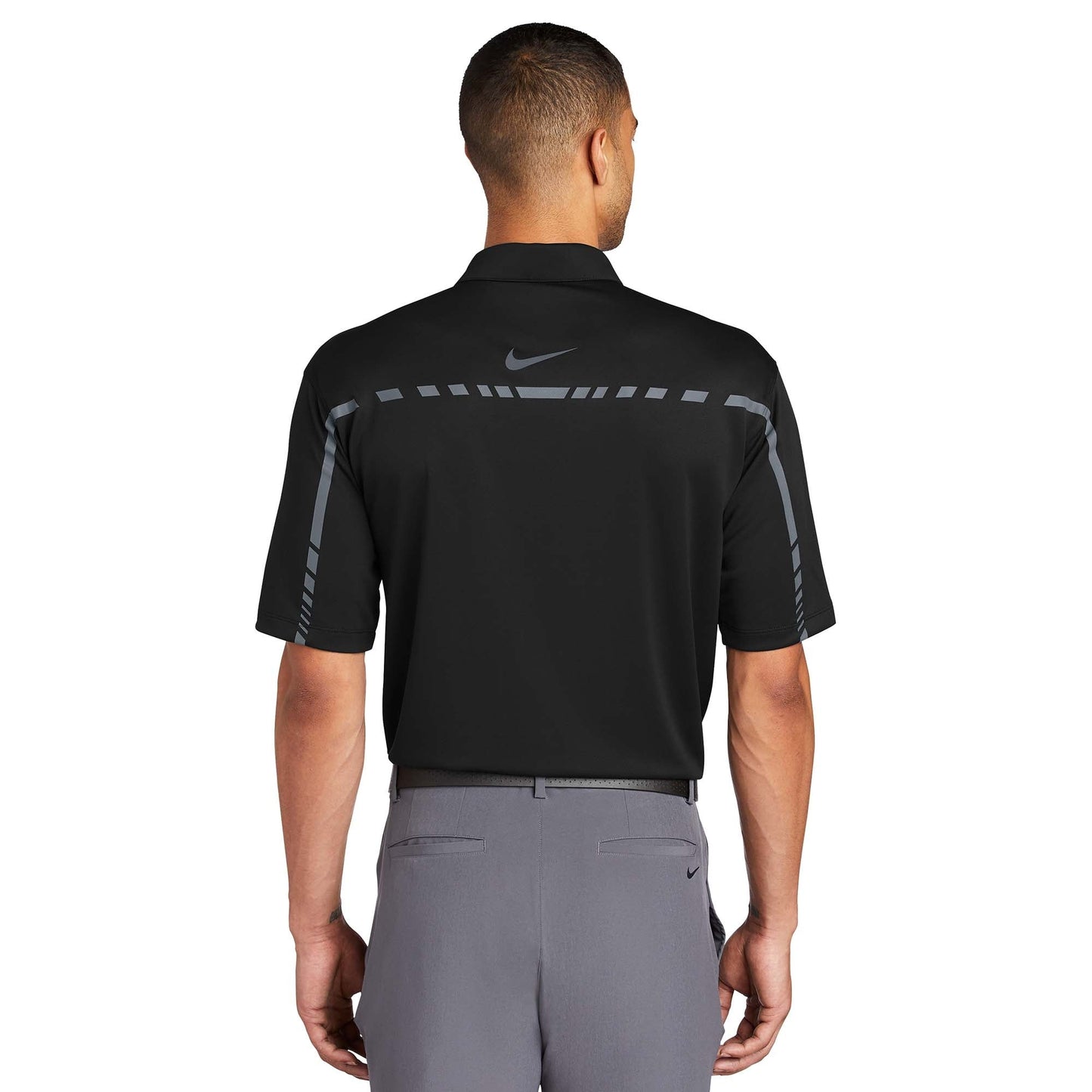 Black/Cool Grey Polo - Nike - Dri-FIT Performance