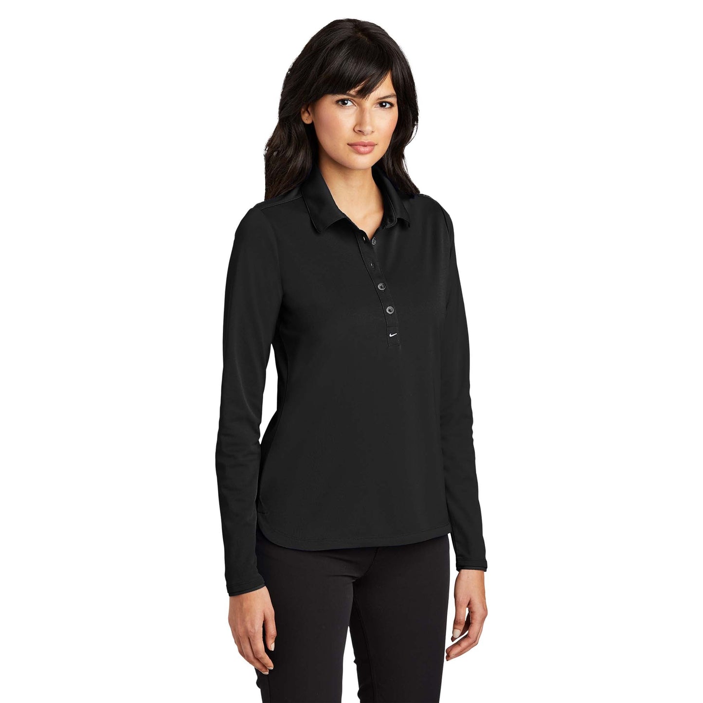 Anthracite Polo Shirt - Nike - Stretch Dri-FIT Fabric