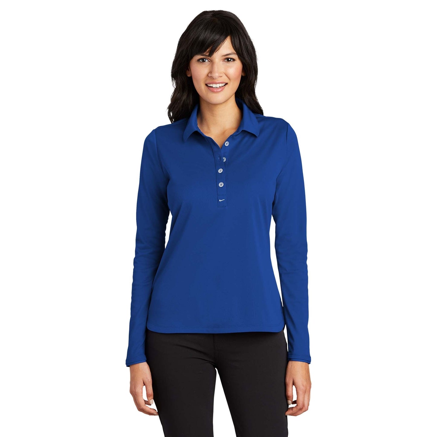 Anthracite Polo Shirt - Nike - Stretch Dri-FIT Fabric
