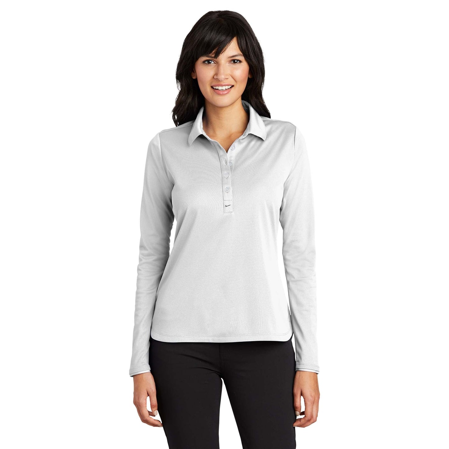 Anthracite Polo Shirt - Nike - Stretch Dri-FIT Fabric