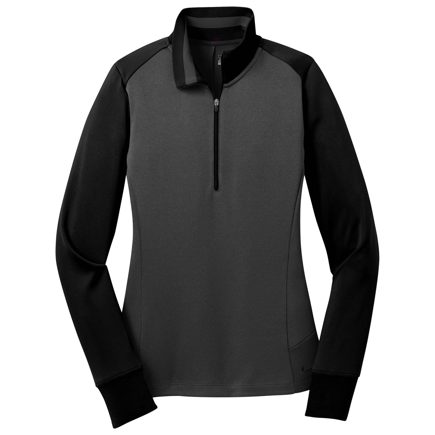 Black Heather Sweatshirt - Nike - Dri-FIT Comfort