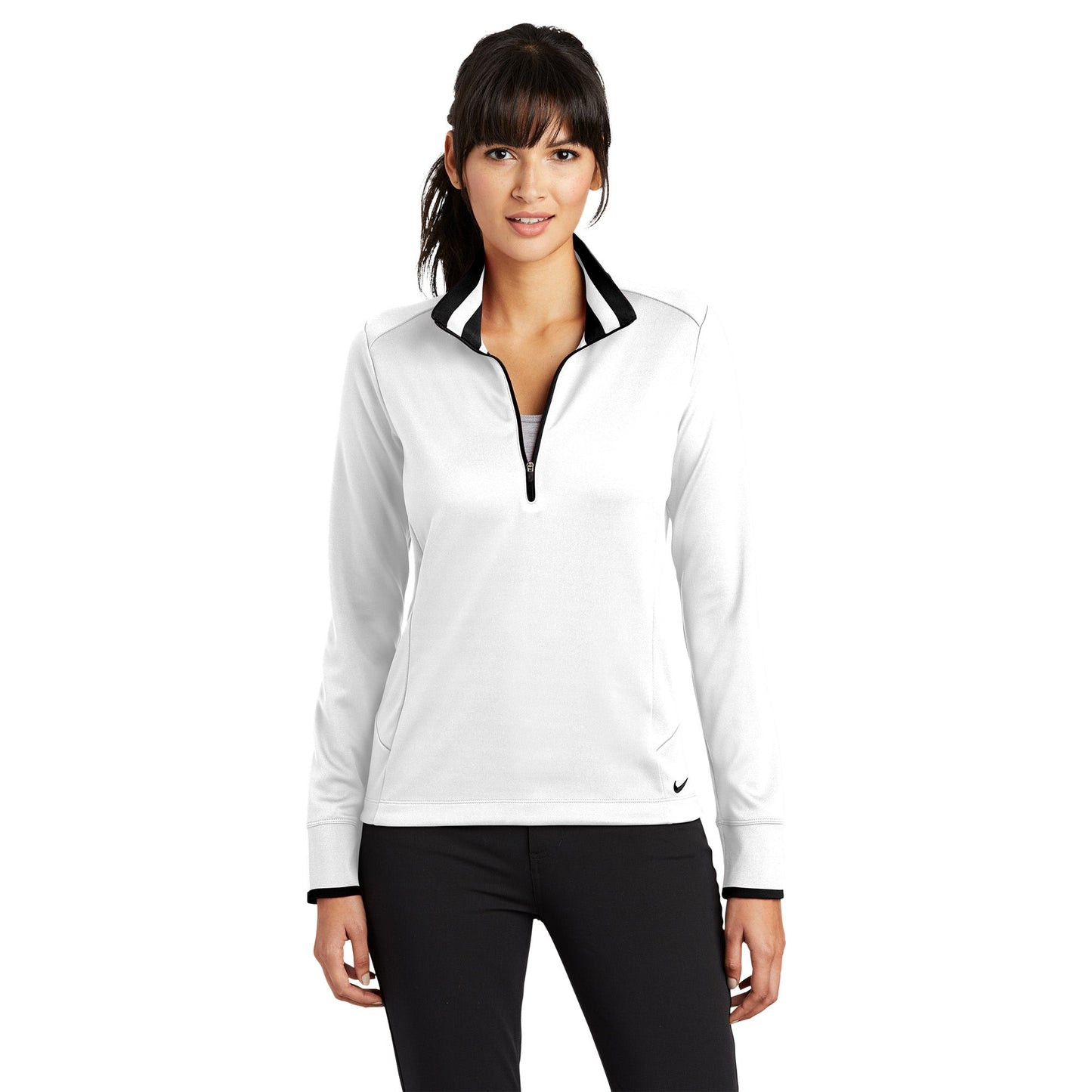 Black Heather Sweatshirt - Nike - Dri-FIT Comfort