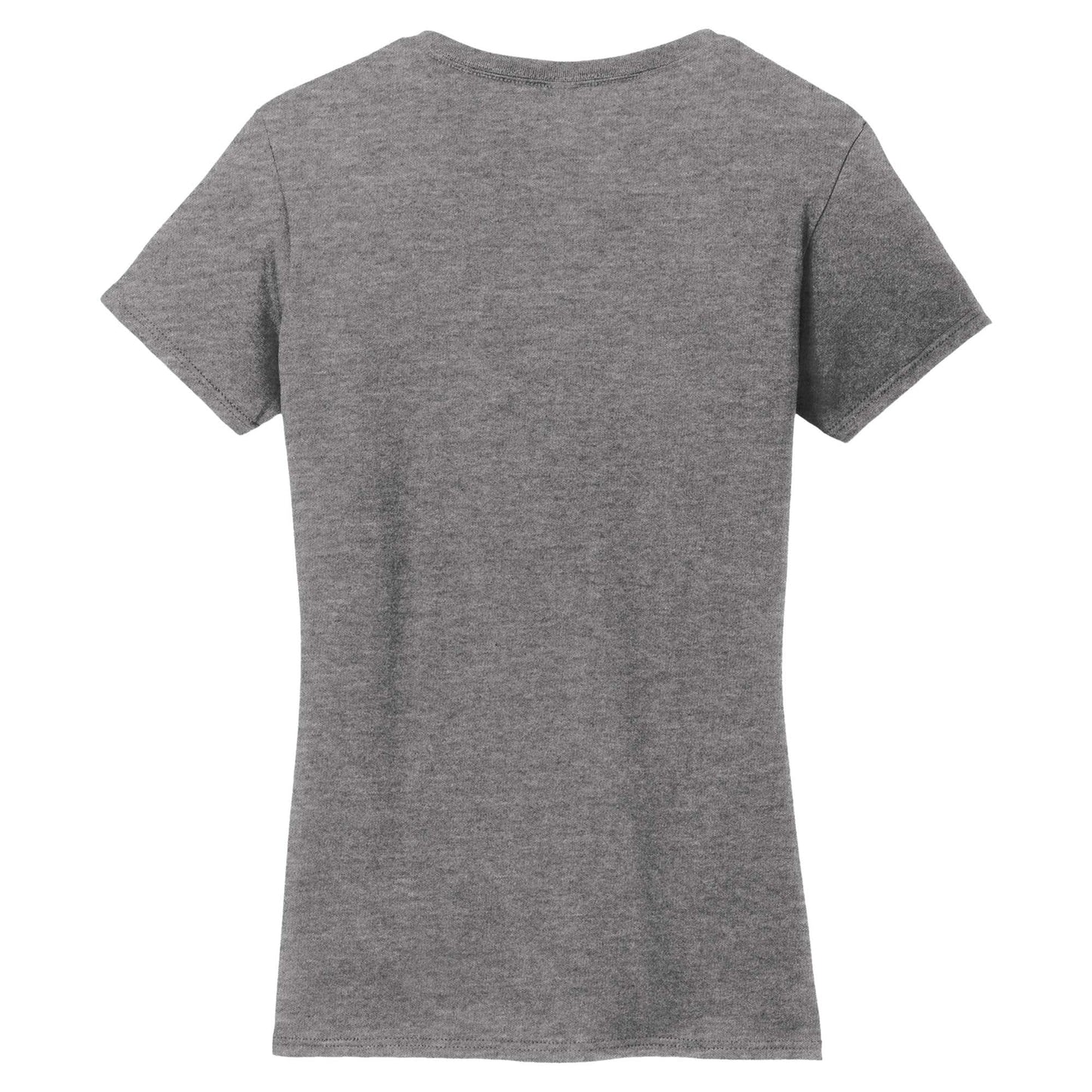 White T-Shirts - Gildan - Stylish Cotton V-Neck - Fashion Fit