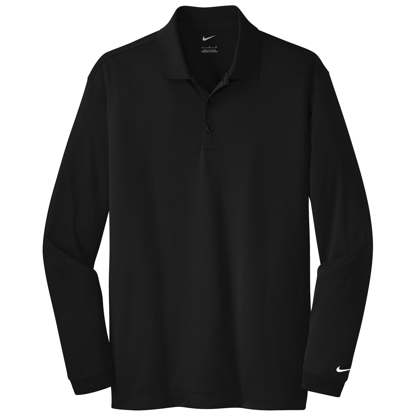 Anthracite Polo Shirt - Nike - Dri-FIT Stretch Fabric - Stylish Comfort