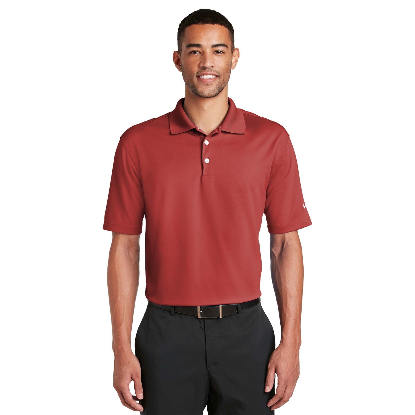 Varsity Red Polo - Nike - Soft Dri-Fit Fabric
