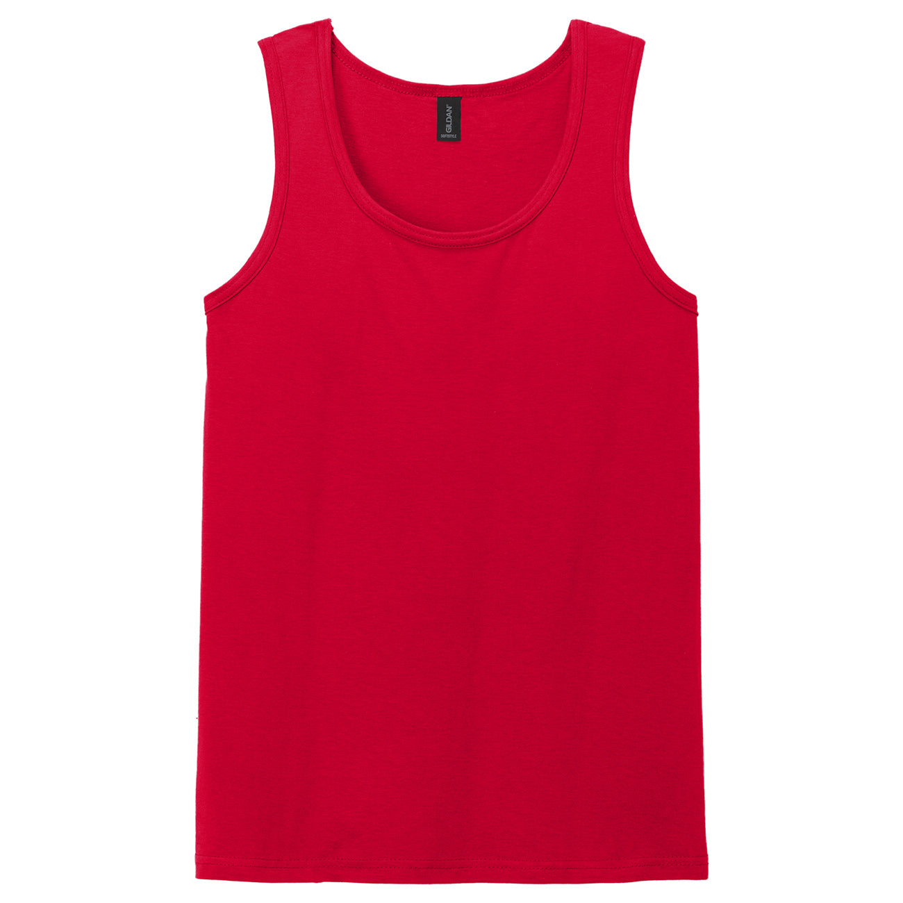 Black Tank Tops - Gildan - Comfortable Cotton Fabric