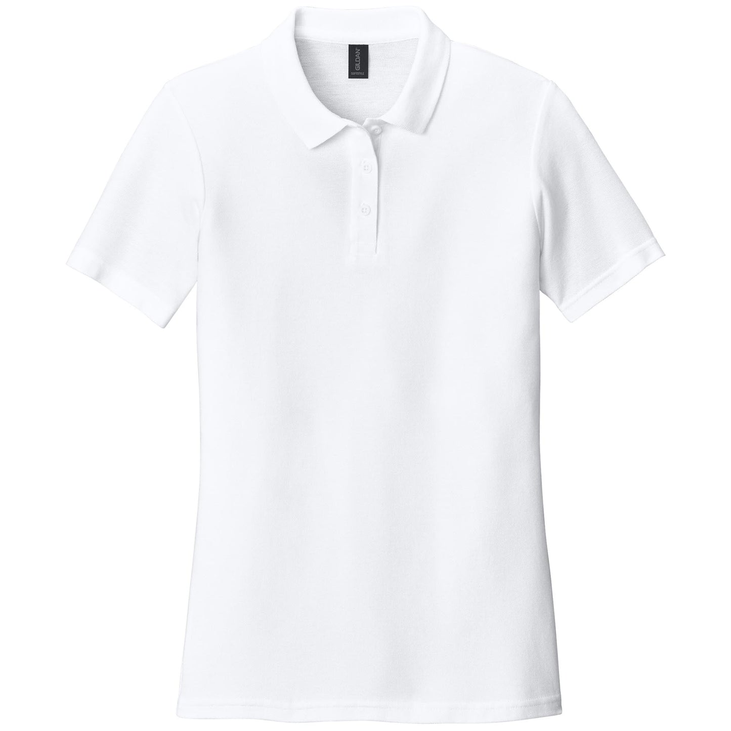 Black Polo Shirts - Gildan - Softstyle Comfort Quality