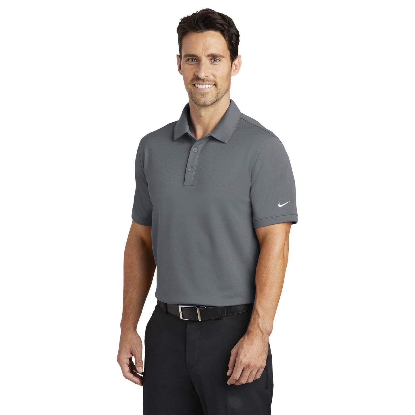 Black Polo Shirts - Nike - Stylish Dri-FIT Design
