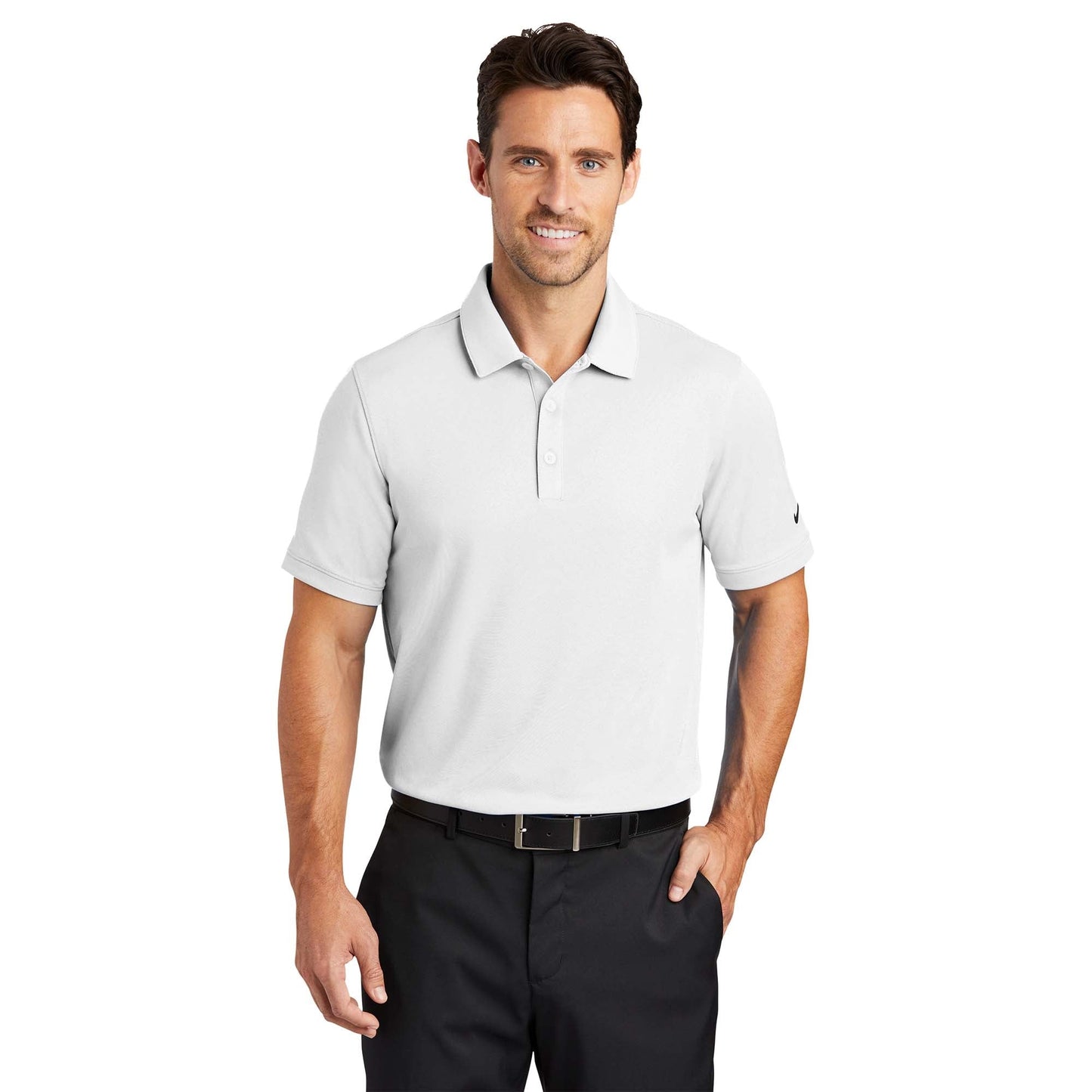 Black Polo Shirts - Nike - Stylish Dri-FIT Design