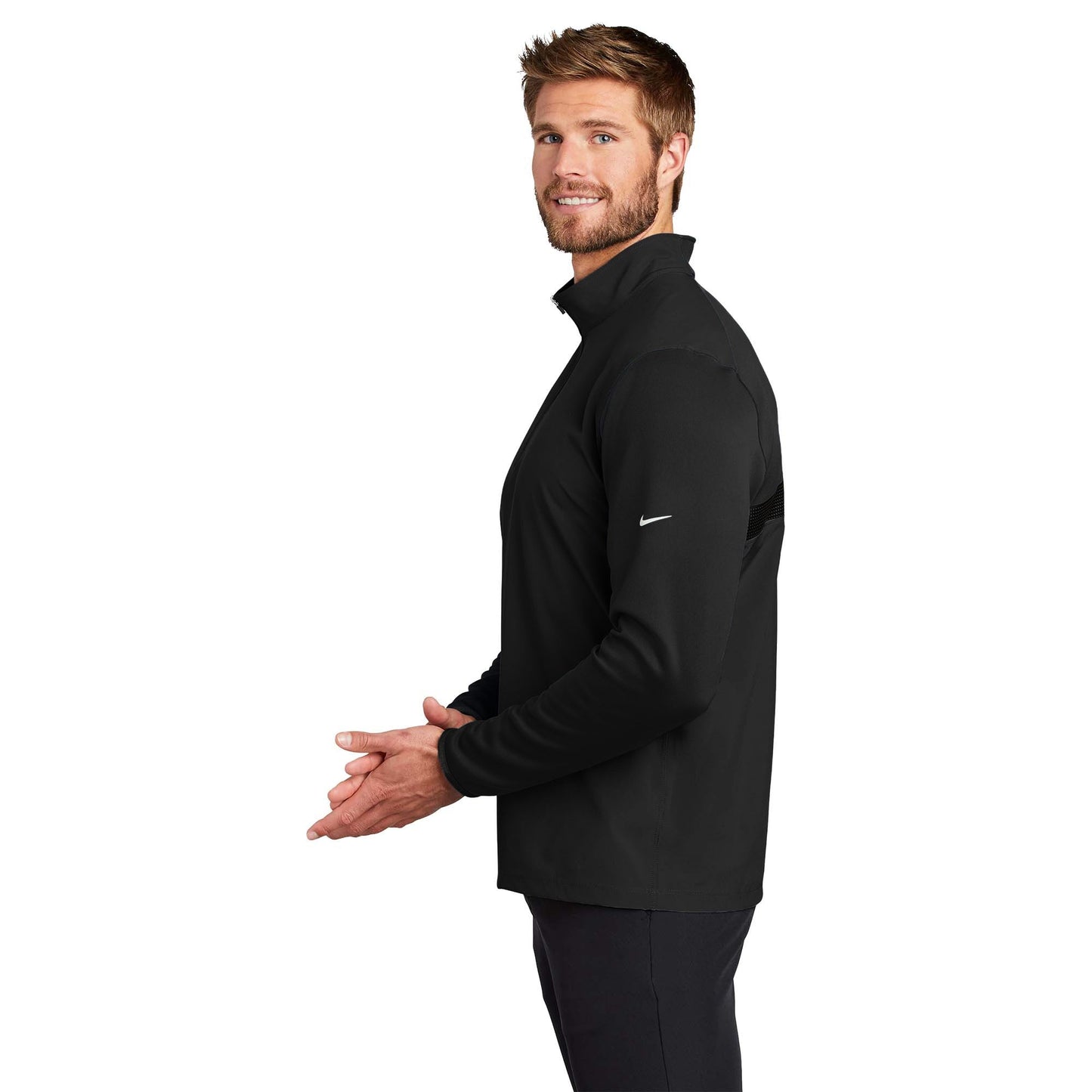 Black Sweatshirt - Nike - Stylish Dri-FIT Design - Comfortable Fit
