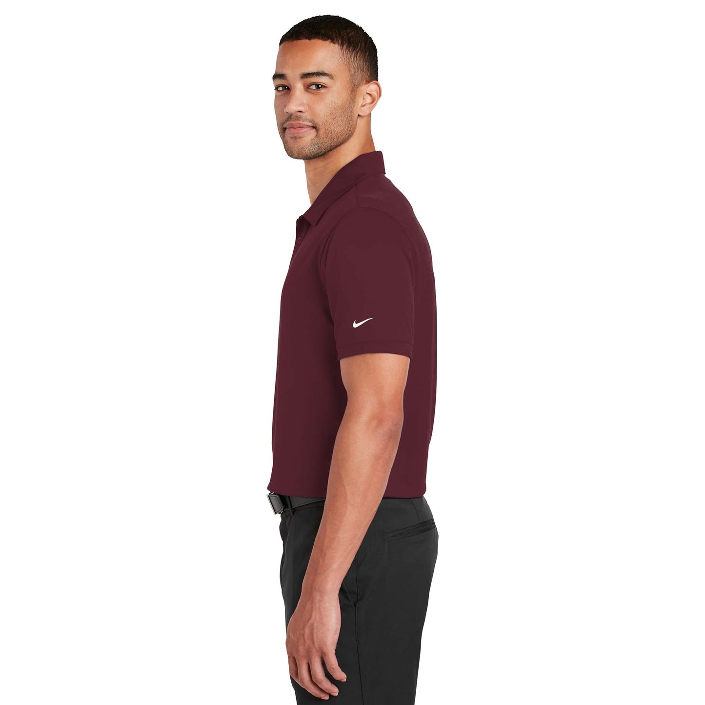 Anthracite Polo Shirt - Nike - Dri-Fit Comfort