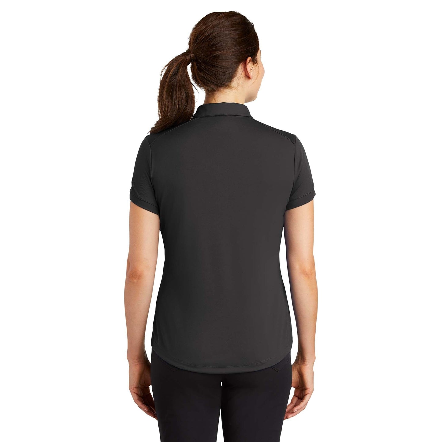 Anthracite Polo Shirt - Nike - Smooth Dri-FIT Fabric