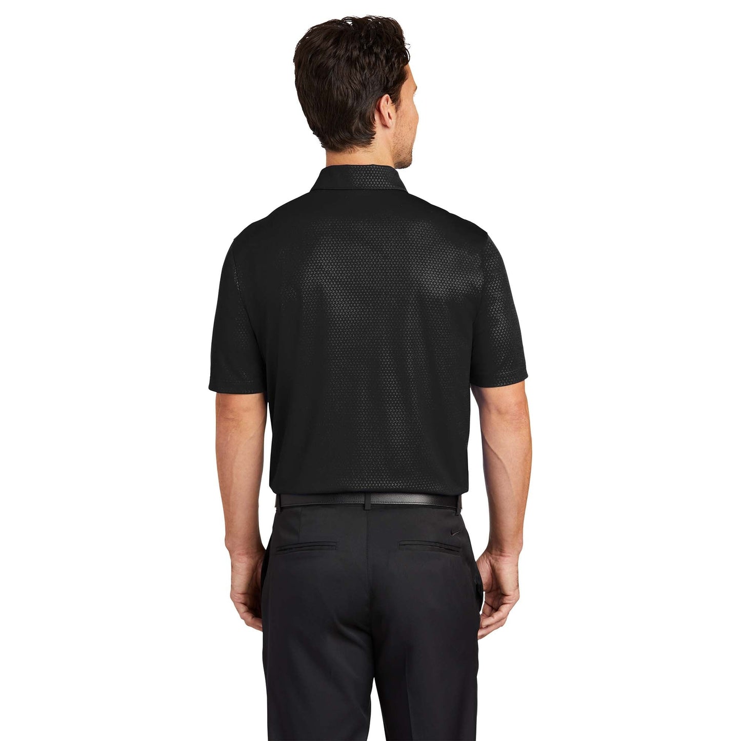 Black Polo Shirt - Nike - Stylish Dri-Fit Fabric