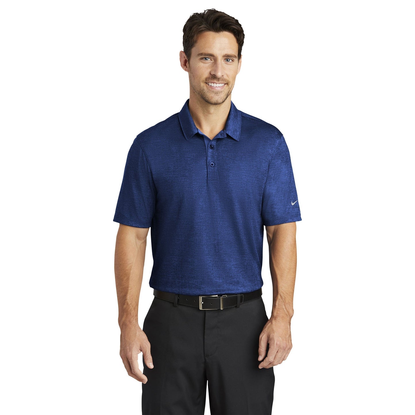 Anthracite Polo Shirt - Nike - Moisture-Wicking Fabric