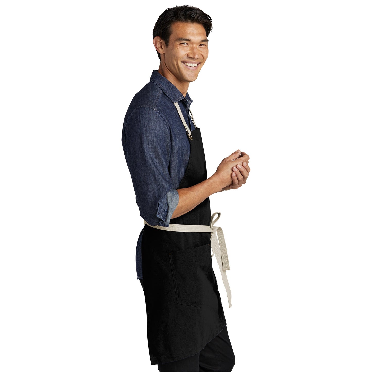 Duck Brown Canvas Apron - Port Authority - Durable Design