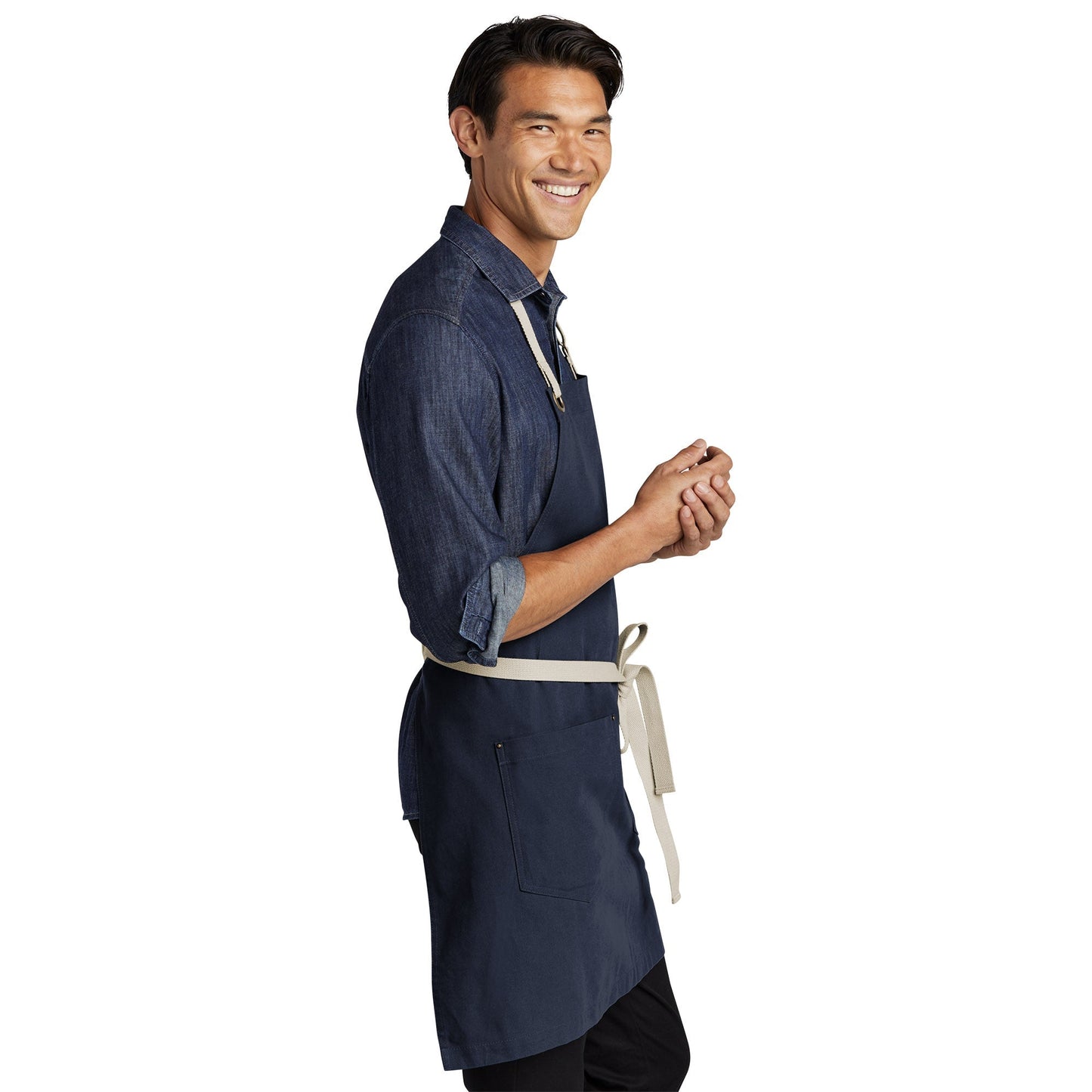Duck Brown Canvas Apron - Port Authority - Durable Design